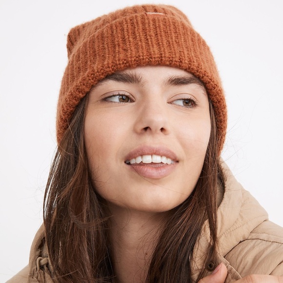 Madewell Alpaca-Blend Cuffed Beanie - Picture 7 of 10